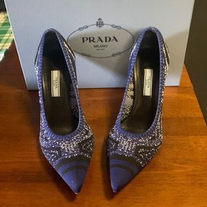 Prada Unique knit pump